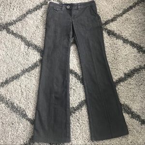 Banana Republic Gray Bootcut Denim Jeans 2 Long